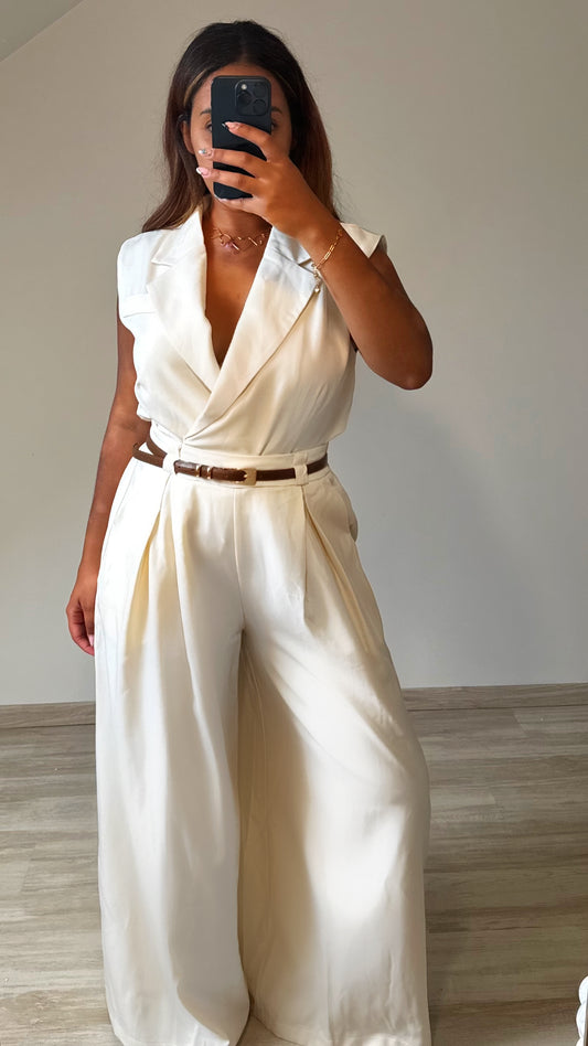 Haut structuré sans manches