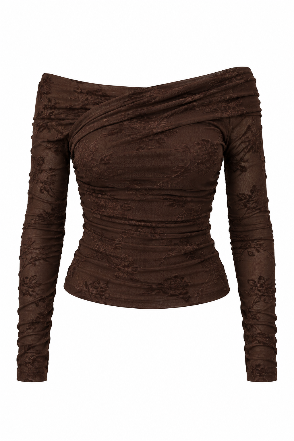 Top à motifs fleuris