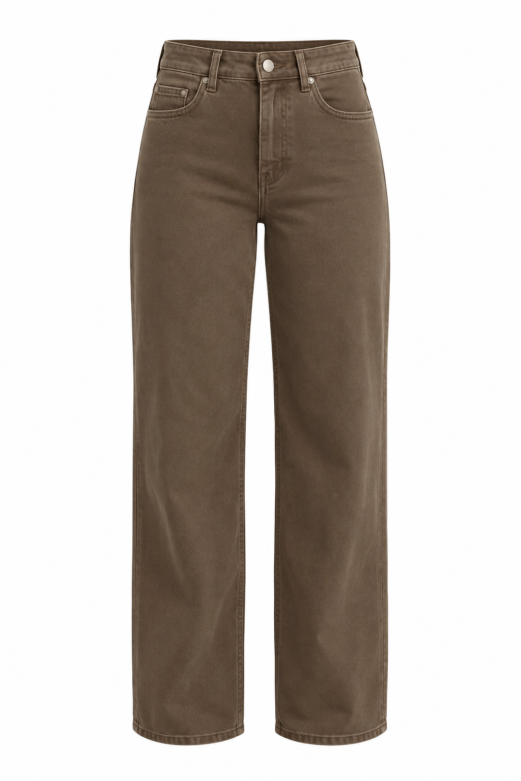 Jean Marron Wide Leg