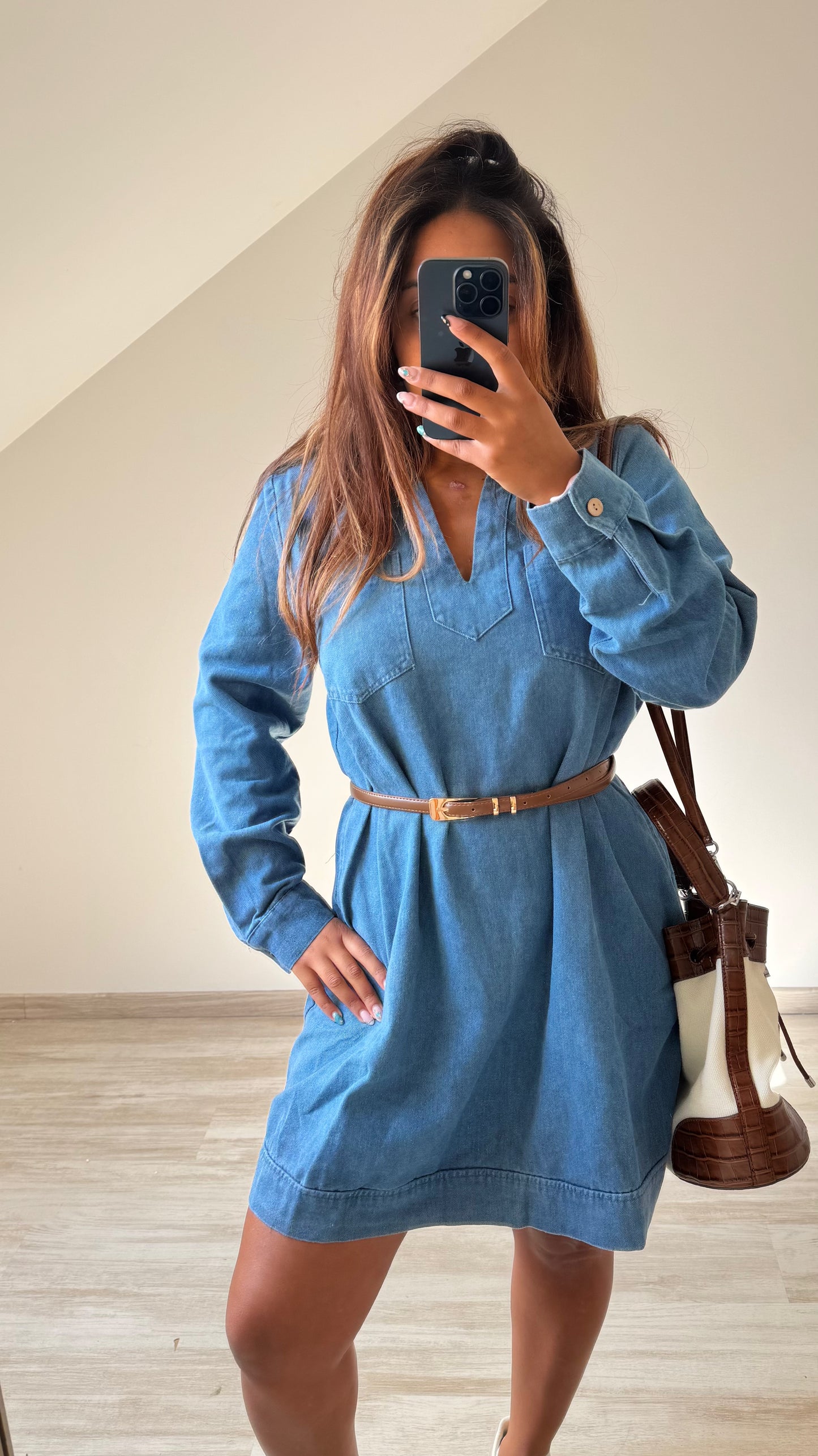 Robe en jean
