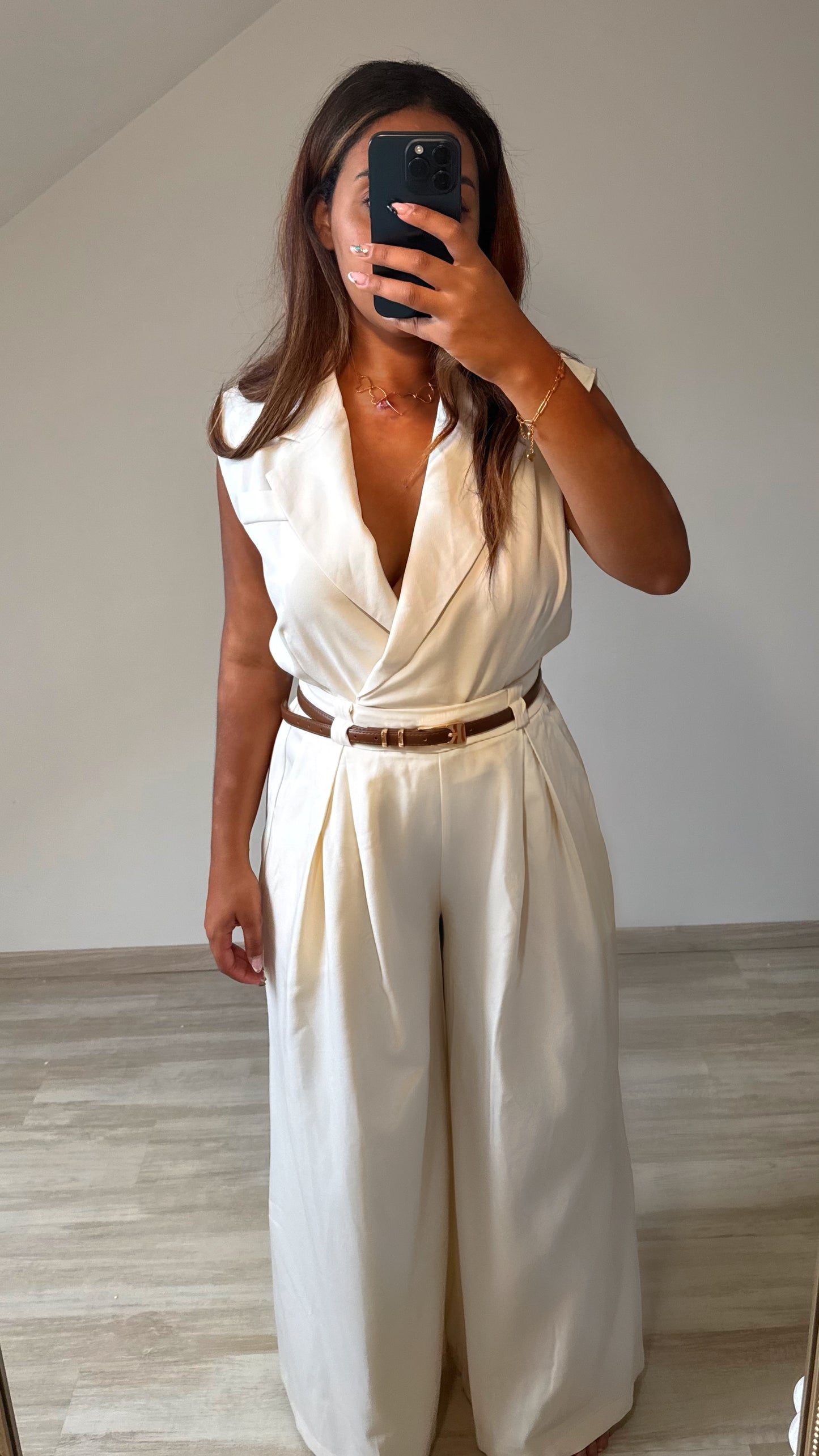 Pantalon ceinturé