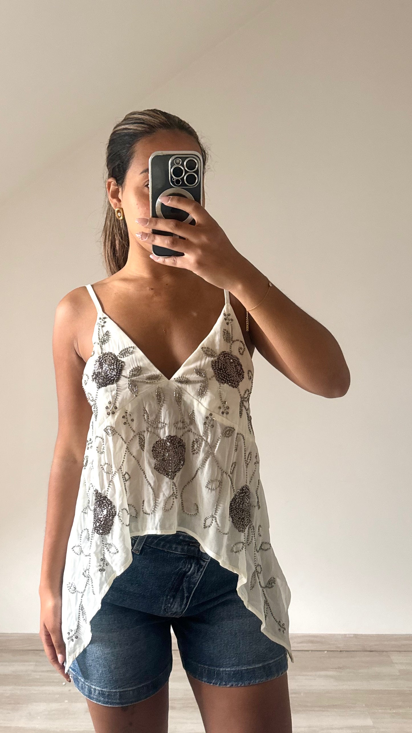 Top à sequins