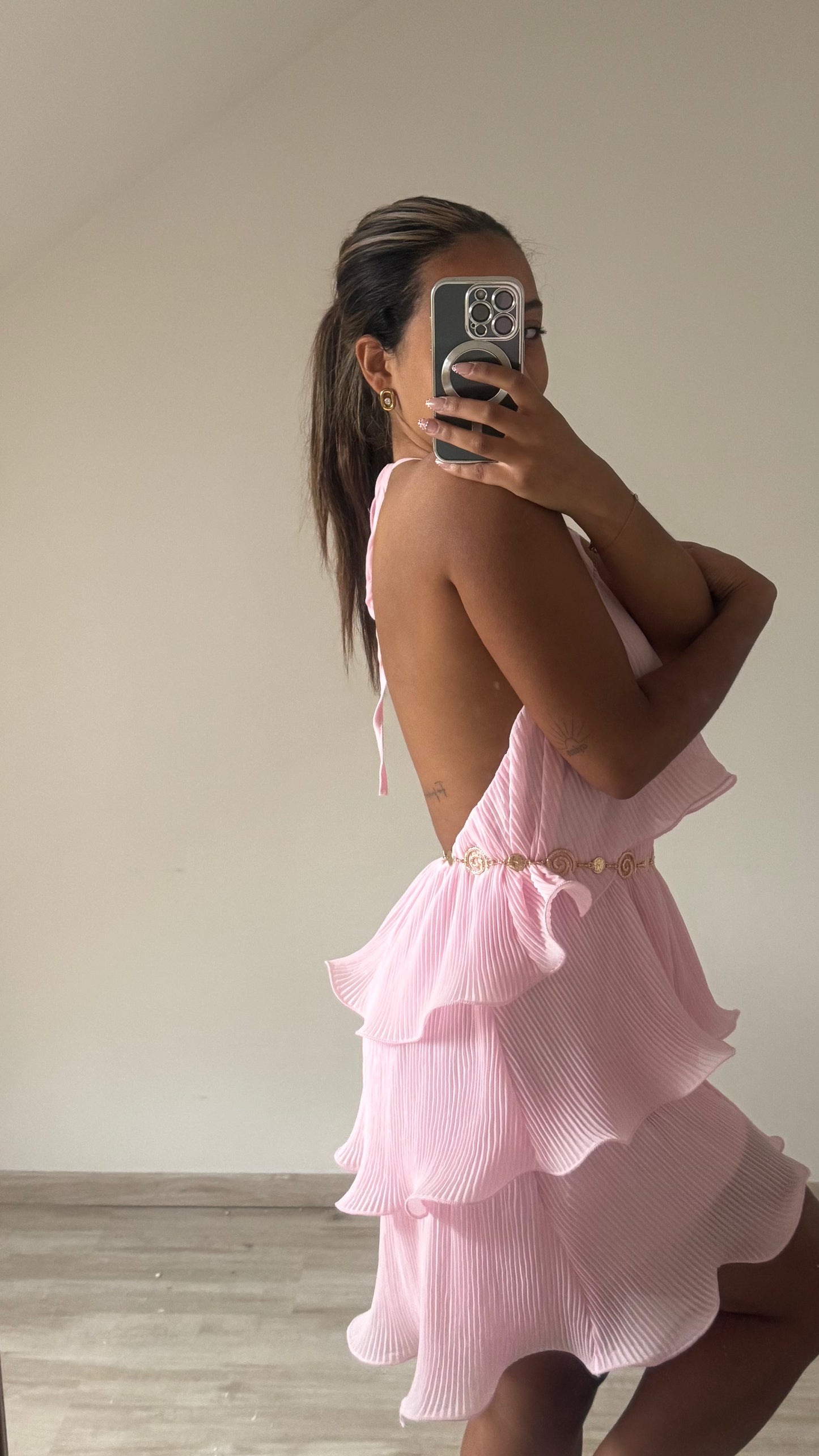 Robe rose
