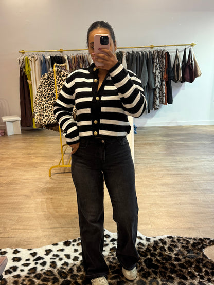 Pantalon gris foncé push-up