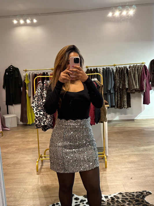 Jupe à paillettes