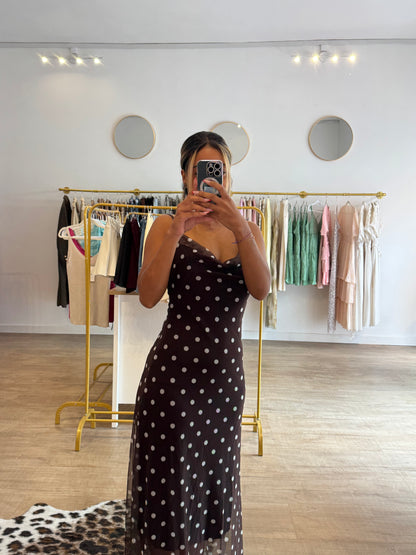 Robe à pois