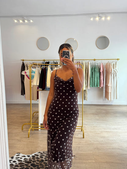 Robe à pois