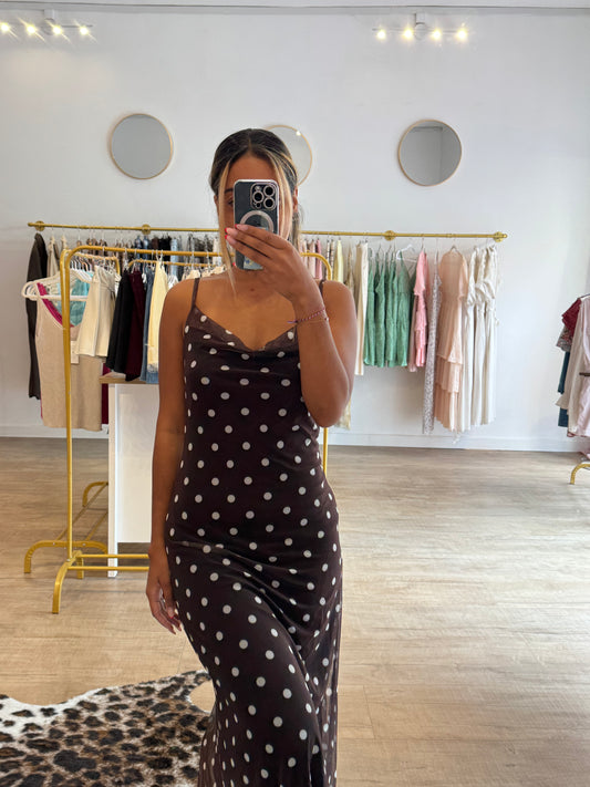 Robe à pois