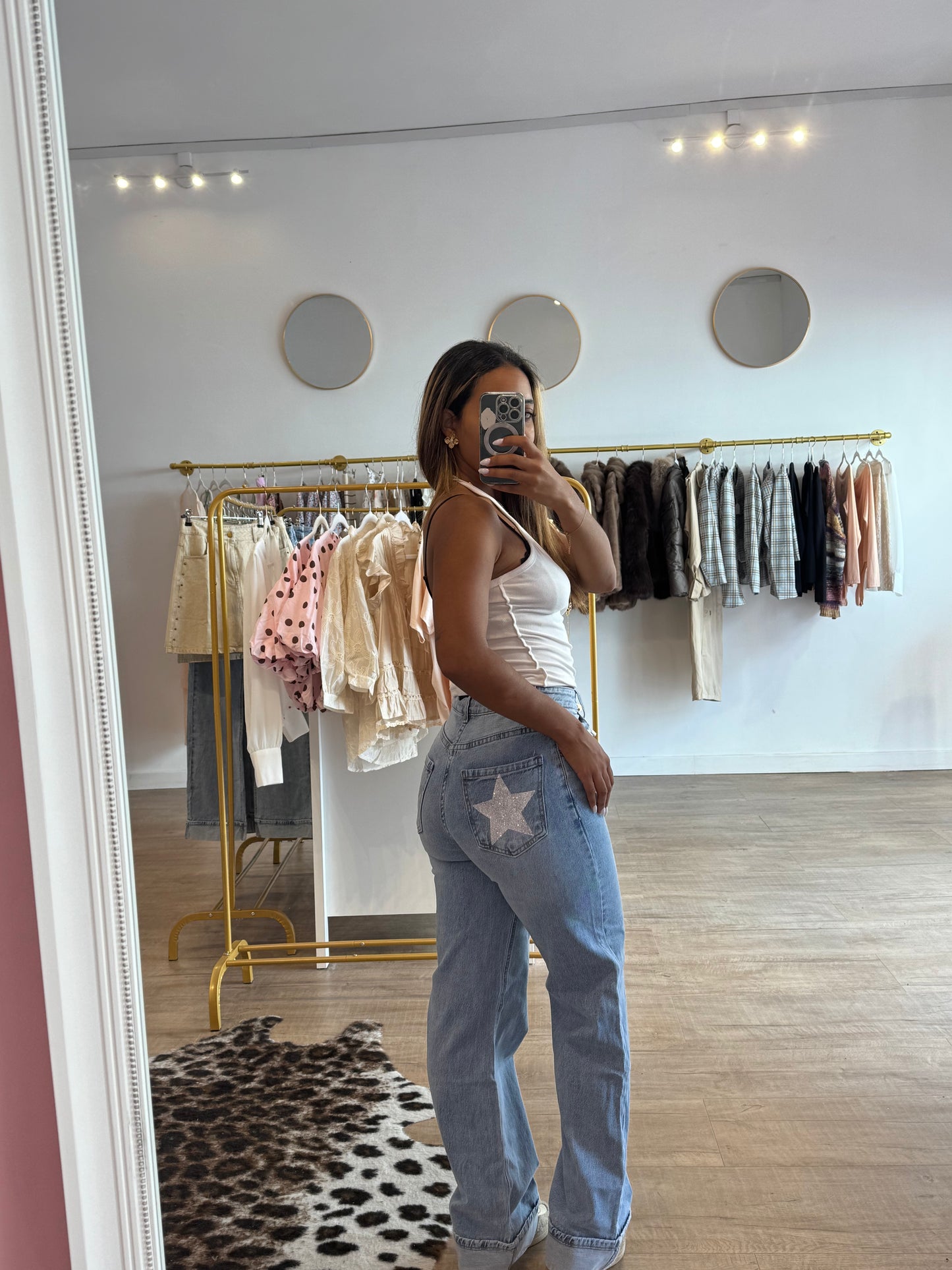 Jeans à étoile - Virginia