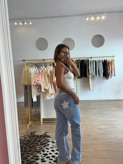 Jeans à étoile - Virginia