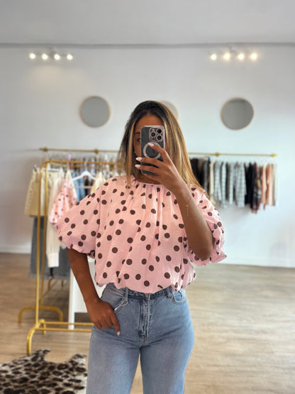 Blouse à pois - Lisa