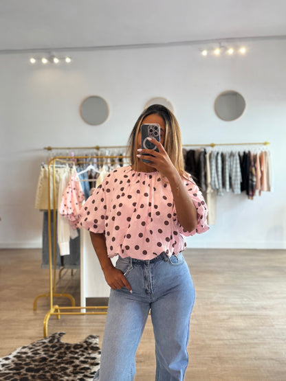 Blouse à pois - Lisa