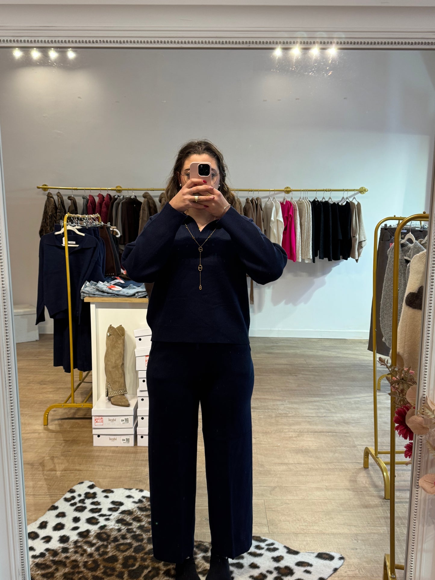 Ensemble confort bleu marine