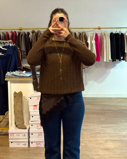 Top Bretelles Dentelle Élégante