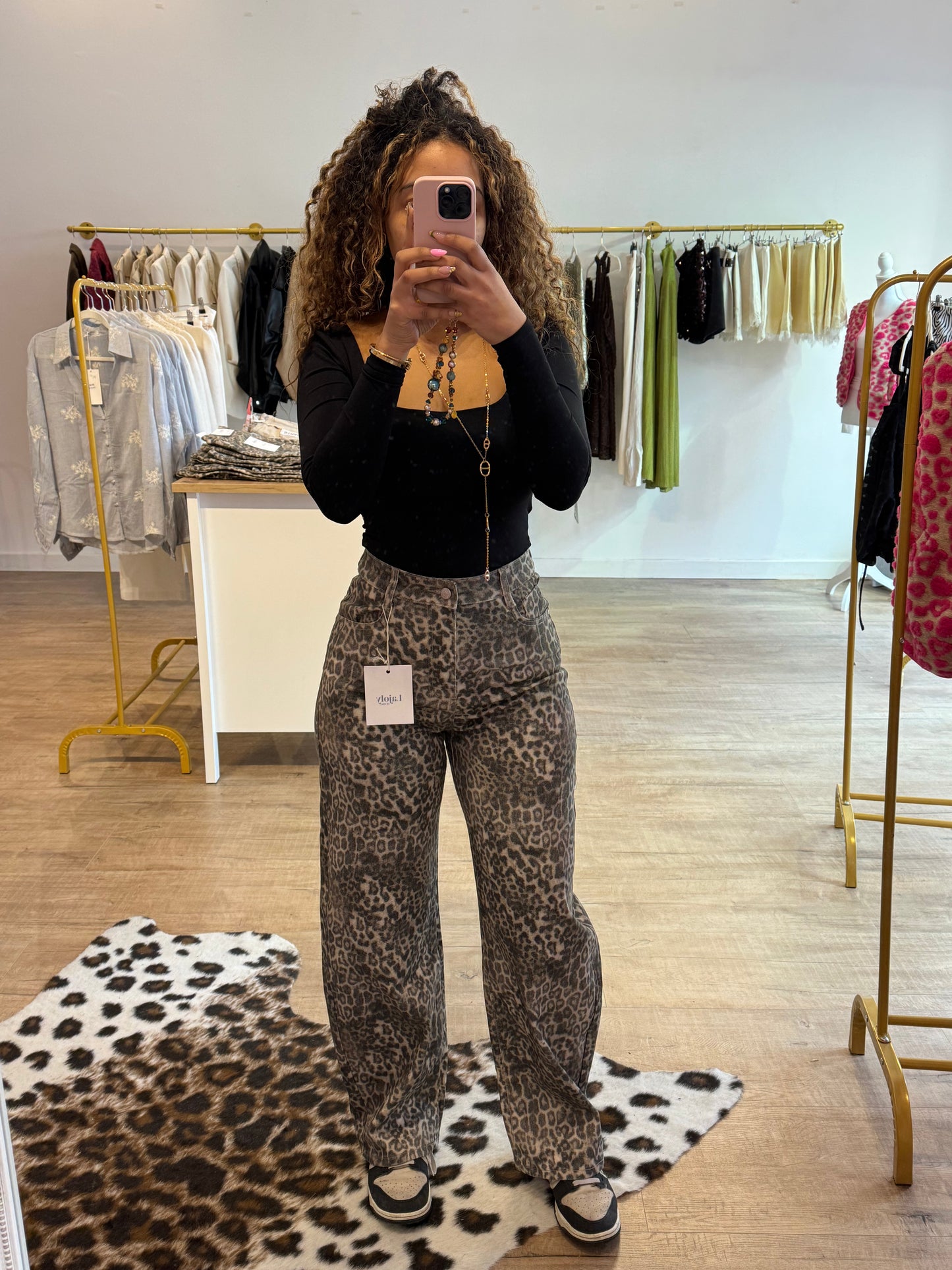 Jeans léopard