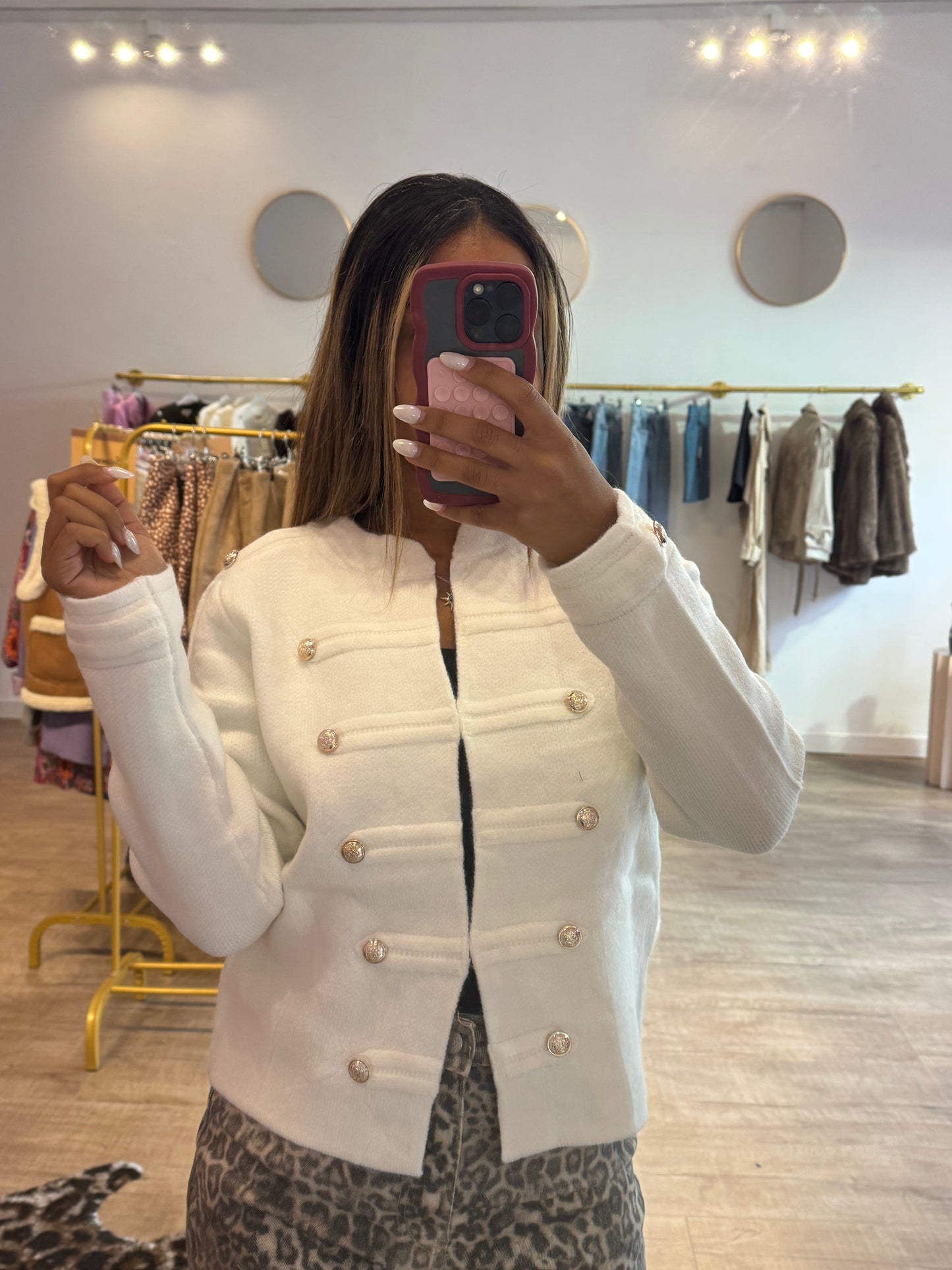 Gilet blanc