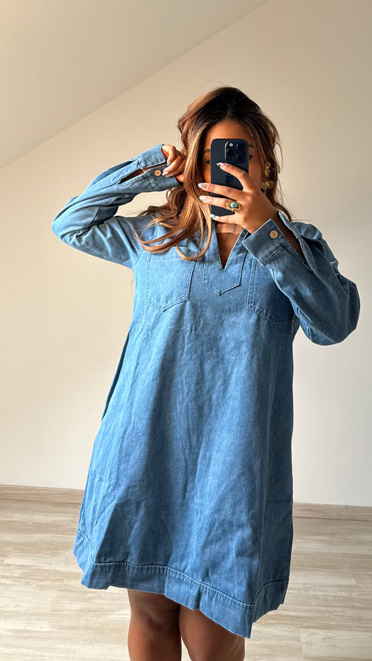 Robe en jean