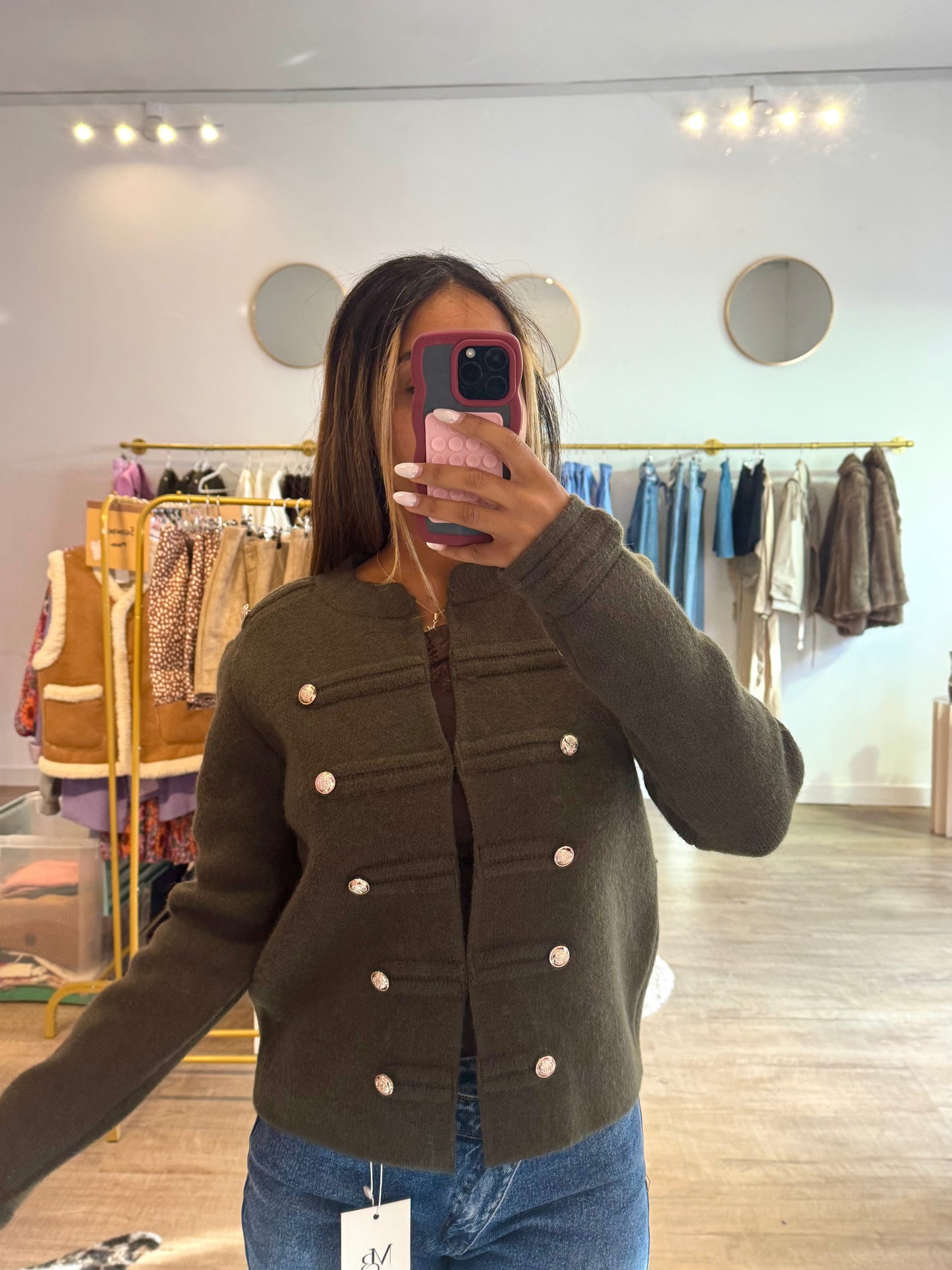 Gilet kaki